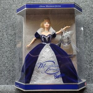 Mattel Millennium Princess Barbie Doll Special Edition Blue Velvet 24154 NIB